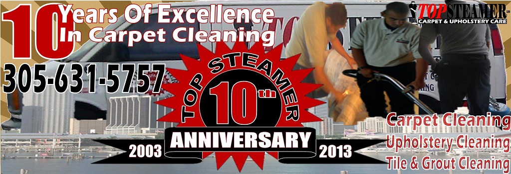 10 Years Of Excellence In Carpet Cleaning Services In Miami Fl Top Steamer