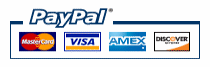 We accept all major credit cards